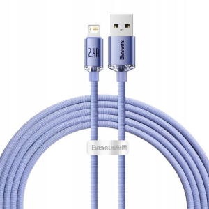 Baseus Crystal Shine | Kabel USB - Lightning do Apple iPhone iPad AirPods 2