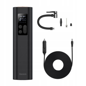 Baseus Mini Inflator Pump | Mini kompresor sprężarka pompka samochodowa uni