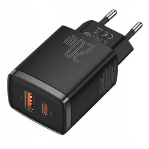 Baseus Compact | Ładowarka sieciowa USB USB-C 20W Power Delivery Quick Char