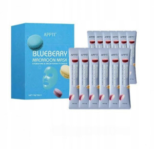 Rozświetlająca maseczka w saszetce APPTI – blueber