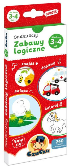 Czu 762350 Zabawy Logiczne 3-4 Lata