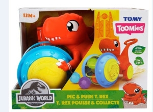 Tomy 73254 Toomies T- Rex Zbieracz Piłek
