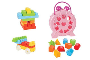 Zegar Sorter Różowy 02847 Artyk