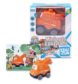 Mini Auto Z Puzzlami Dźwig 25881 Artyk