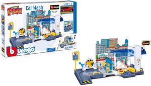 Burago 1:43 30406 Car Wash Playset