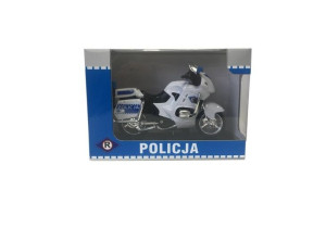 Daffi Motor Policja 1:18 25660