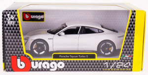 Burago 1:24 18-21098 Porsche taycan white