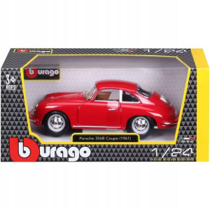 Burago 1:24 18-22079R porsche 356B red