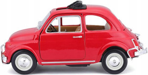Burago 1:24 18-22099 Fiat 500L 68 red