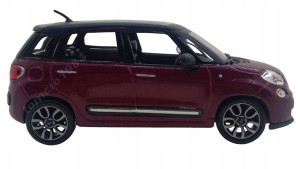 Burago1:24 18-22126 Fiat 500L red
