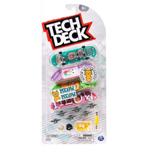 Spin 6028815 Tech Dec Deskorolka 4pak