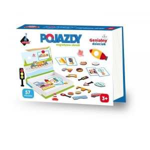 Układanka magnetyczna pojazdy 10714 Askato