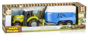 Daffi traktor z przyczepą dla koni 15378