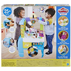 Play Doh F1039 Wielka Lodziarnia Na Kółk