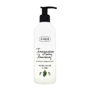 Ziaja Mydło kremowe do rąk w żelu tamaryndowiec z zieloną pomarańczą 270ml
