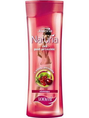 Joanna Naturia żel pod prysznic Wiśnia i Czerwona Porzeczka 300ml