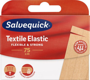 Salvequick Textile Elastic plaster tekstylny do cięcia 75cm