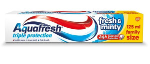 Aquafresh Triple Protection Fresh And Minty Toothpaste pasta do zębów 125ml