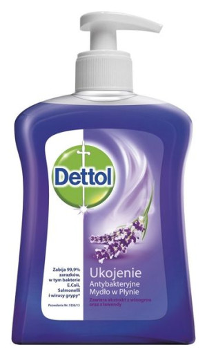 Dettol Dettol mydło w płynie antybakteryjne ukojenie 250ml