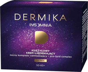 Dermika Insomnia 50-60+ księżycowy krem ujędrniający na noc 50ml