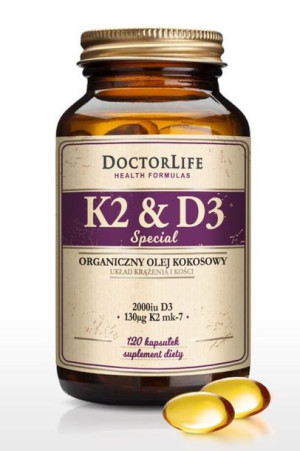 Doctor Life K&D Special w oleju z czarnuszki suplement diety 120 kapsułek
