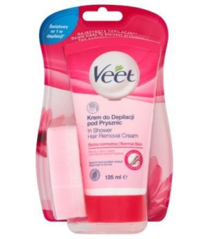 Veet Minima krem do depilacji ciała pod prysznic skóra normalna 135ml