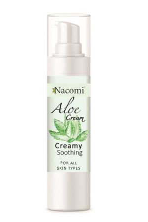 Nacomi Aloe Cream aloesowy krem-żel do twarzy wszystkie rodzaje skóry 50ml