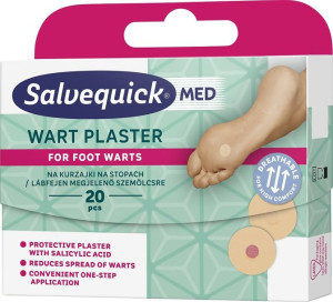 Salvequick Wart Plaster plastry na kurzajki 20szt.