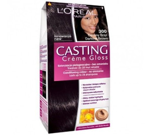 L'Oreal Paris Casting Creme Gloss farba do włosów 300 Ciemny brąz