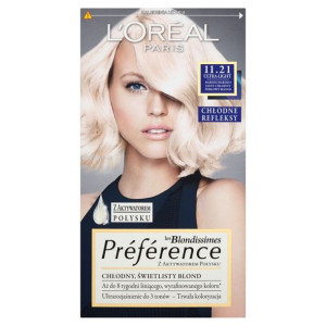 L'Oreal Paris Les Blondissimes Preference farba do włosów 11.21 Ultra-Light