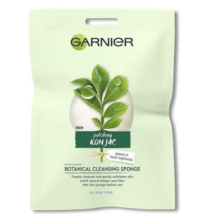 Garnier Bio Botanical Cleansing Sponge oczyszczająca gąbka Polishing Konjac