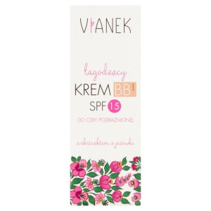 vianek Łagodzący krem BB SPF15 Jasny 50ml