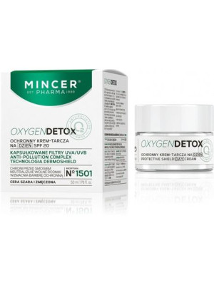 Mincer Pharma Oxygen Detox ochronny krem-tarcza na dzień SPF20 No.1501 50ml