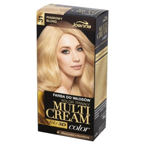 Joanna Multi Cream Color farba do włosów 31 Piaskowy Blond