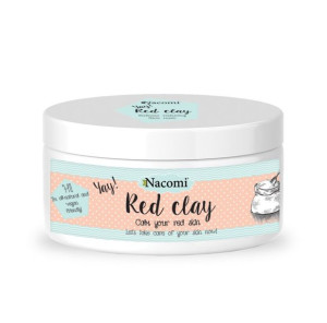 Nacomi Red Clay czerwona glinka rozjaśniająca 100g