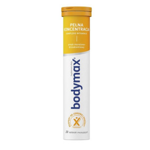 Bodymax Pełna Koncentracja suplement diety 20 tabletek musujących