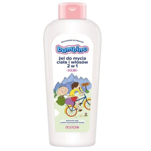 Bambino Dzieciaki żel do mycia ciała i włosów 2w1 400ml