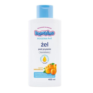 Bambino Rodzina żel pod prysznic hiperdelikatny Mirabelka 400ml