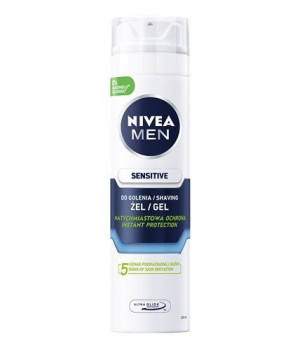 Nivea Men Sensitive łagodzący żel do golenia 200ml