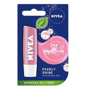 Nivea 24H Mett-In Moisture pielęgnująca pomadka do ust Pearly Shine 4.8g