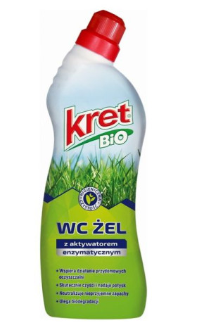 KRET Bio Żel do WC z aktywatorem enzymatycznym 750g