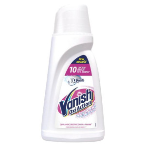 VANISH Oxi Action odplamiacz do białych tkanin w płynie 1l