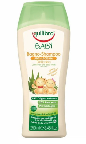 Equilibra Baby szampon do ciała i włosów dla dzieci 250ml