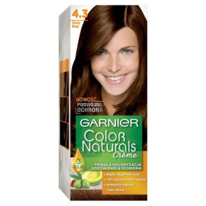 Garnier Color Naturals Farba do włosów 4.3 Złoty brąz 1szt