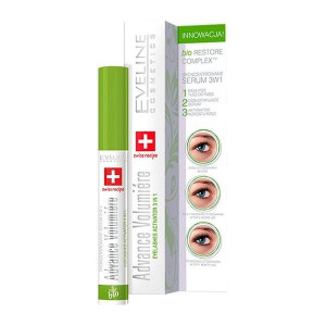 Eveline Cosmetics Advance Volumiere 3w1 skoncentrowane serum do rzęs 10ml