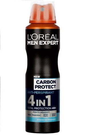 L'Oreal Paris Men Expert Carbon Protect antyperspirant spray 150ml