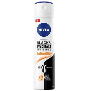 Nivea Black&White Invisible Ultimate Impact antyperspirant spray 150ml