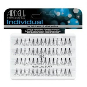 Ardell Rzęsy i akcesoria Individual Knotted zestaw 56 kępek rzęs Long Black