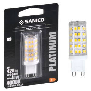 Żarówka Led G9 4,2w Barwa Neutralna 4000k Polux