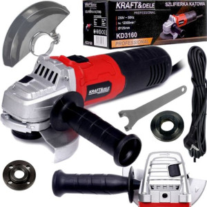 Szlifierka Kątowa Diax 125mm 1500w Regulacja Kątówka Kantówka Osłona Cuhwyt
